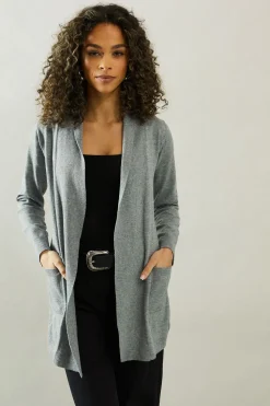 Pocket Detail Longline Cardigan