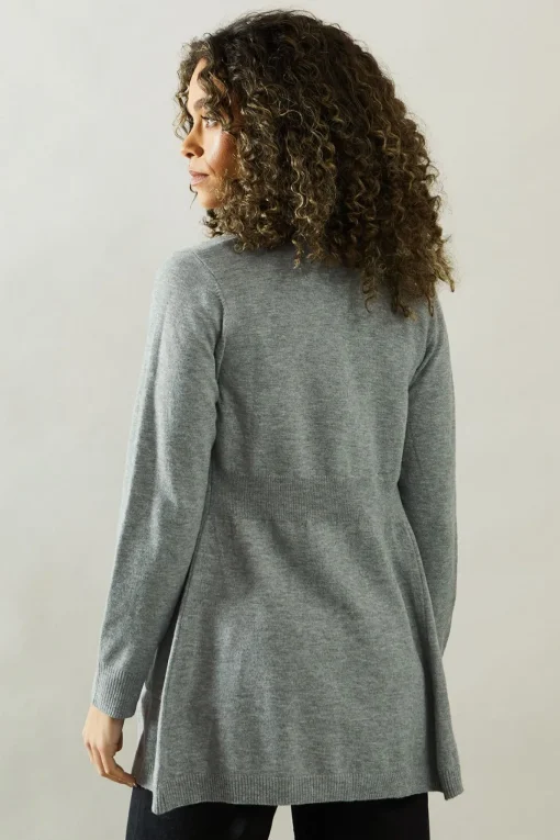 Pocket Detail Longline Cardigan