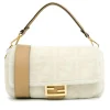 Preloved Baguette Shearling Shoulder Bag