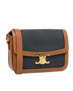 Preloved Canvas Triomphe Crossbody Bag
