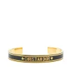 Preloved Enamel and Gold Plated Cuff Bracelet