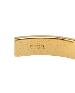 Preloved Enamel and Gold Plated Cuff Bracelet