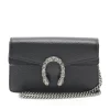 Preloved GG Marmont Mini Chain Bag Black Leather Crossbody