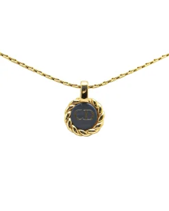 Preloved Gold Plated Pendant Necklace with Lobster Clasp Closure