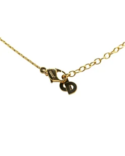 Preloved Gold Plated Pendant Necklace with Lobster Clasp Closure