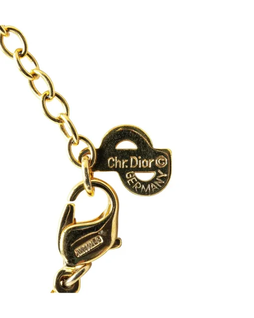 Preloved Gold Plated Pendant Necklace with Lobster Clasp Closure