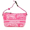 Preloved Pink Toile de Jouy Print Crossbody Bag Christian Printed