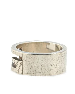 Preloved Sterling Silver G Cutout Ring