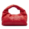 Preloved The Pouch Red Lambskin Leather Shoulder Bag   The Pouch
