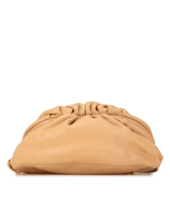 Preloved The Pouch Shoulder Bag Beige Lambskin Leather
