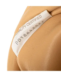 Preloved The Pouch Shoulder Bag Beige Lambskin Leather