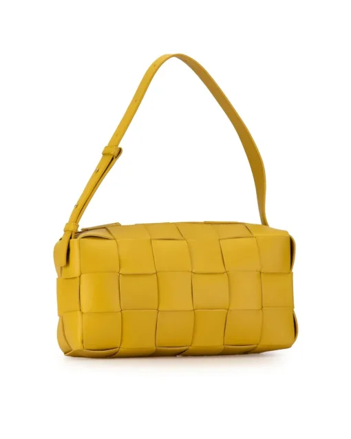 Preloved The Pouch Yellow Leather Shoulder Bag
