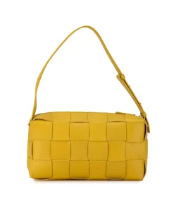 Preloved The Pouch Yellow Leather Shoulder Bag