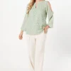 Premium Lace ¾ Sleeve Top