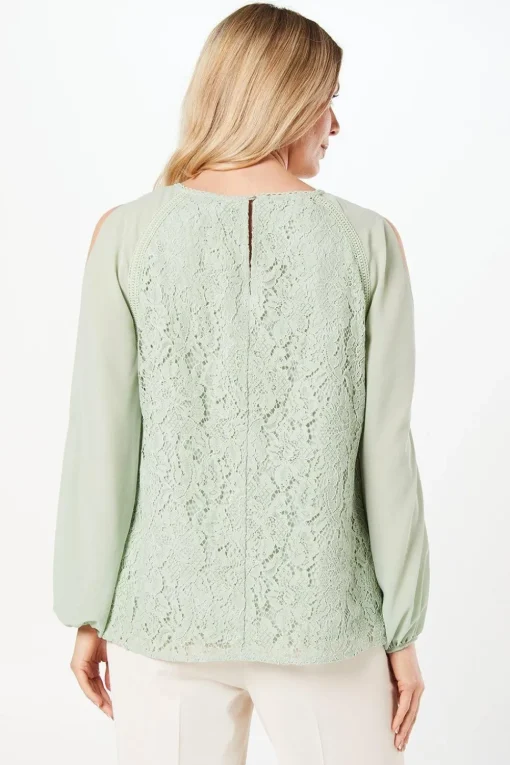 Premium Lace ¾ Sleeve Top