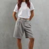 Premium Pinstripe Tailored Short