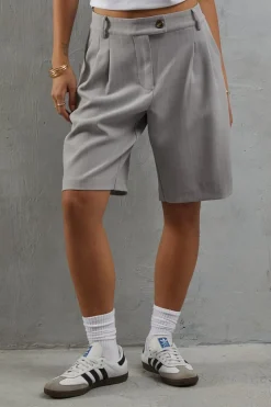 Premium Pinstripe Tailored Short