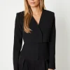 Premium Tailored Corset Peplum Blazer