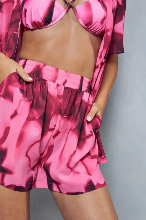 Printed Floaty Shorts