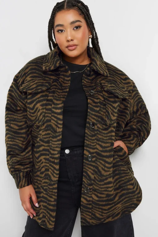 Printed Shacket