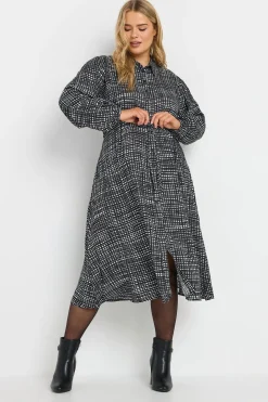Printed Shirt Dress