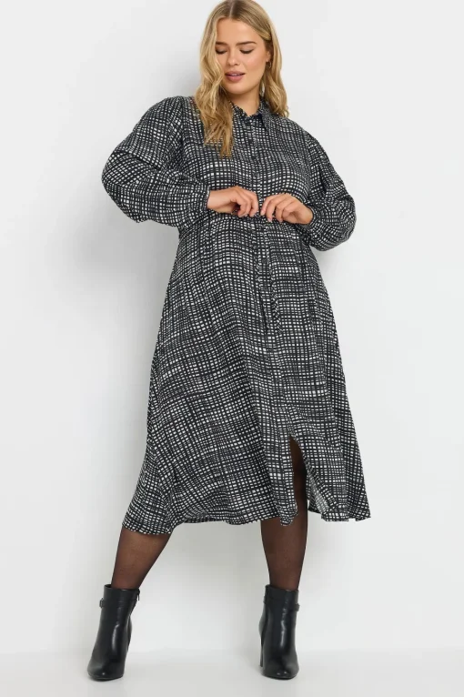 Printed Shirt Dress