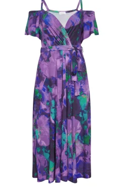 Printed Wrap Dress
