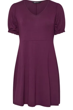 Puff Sleeve Mini Dress