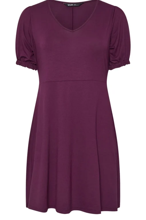 Puff Sleeve Mini Dress