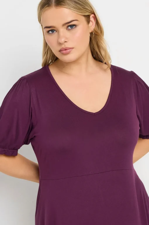 Puff Sleeve Mini Dress