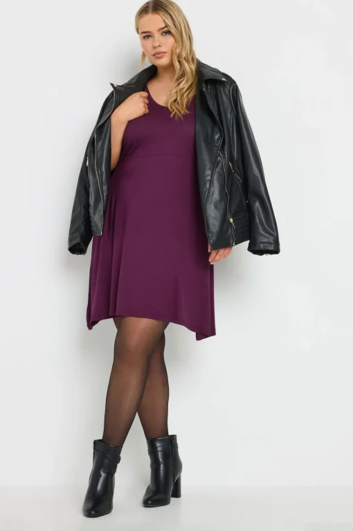 Puff Sleeve Mini Dress