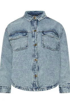 Quilted Denim Shacket