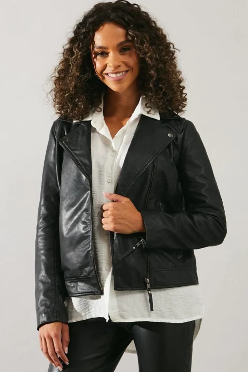 Real Leather Ultimate Biker Jacket