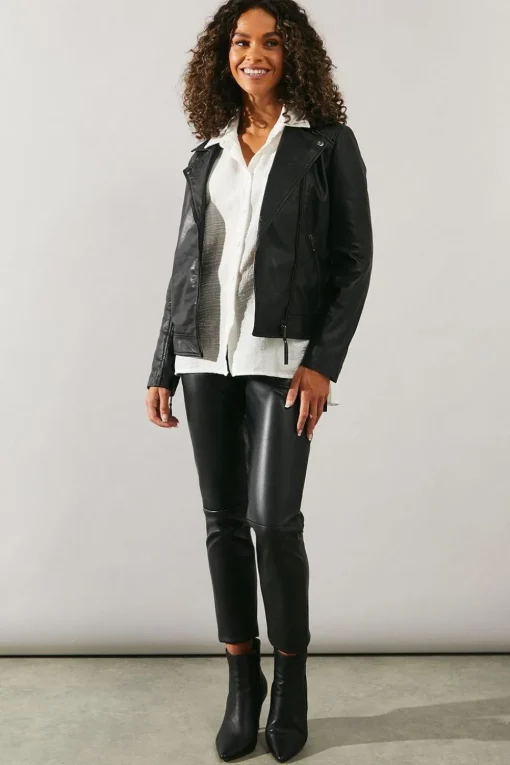 Real Leather Ultimate Biker Jacket