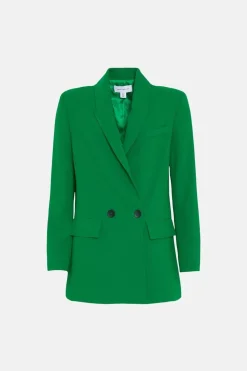Relaxed Double Breasted Blazer