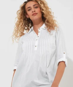 Relaxed Tab Sleeve Shirt
