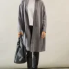 Rib Edge to Edge Longline Cardigan