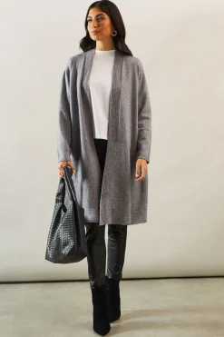 Rib Edge to Edge Longline Cardigan