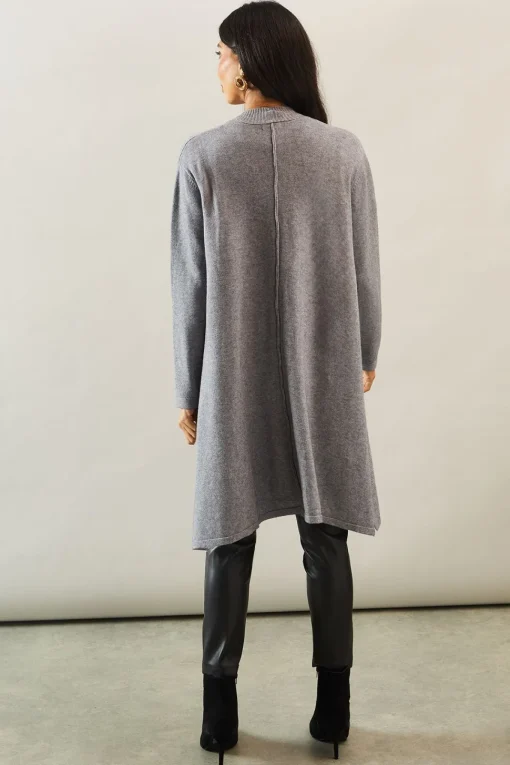 Rib Edge to Edge Longline Cardigan