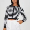 Ribbed Knitted Cardigan
