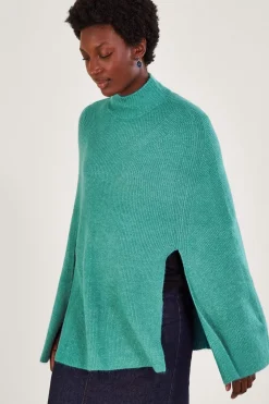 Ribbed Poncho