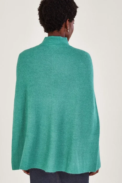 Ribbed Poncho