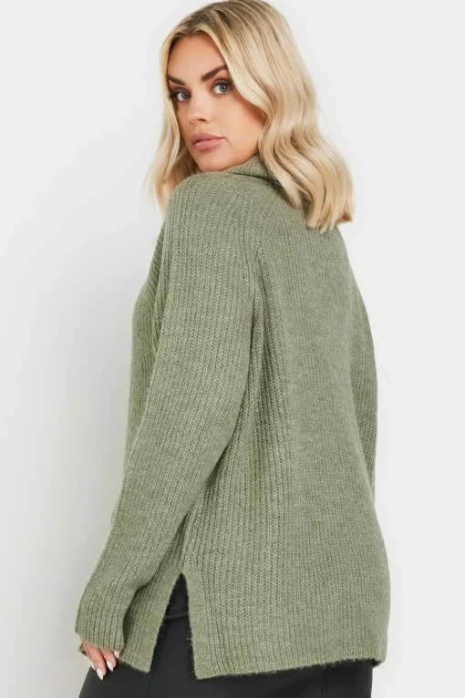 Roll Neck Knitted Jumper