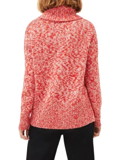 Rosia Melange Chunky Knit Jumper-Plain