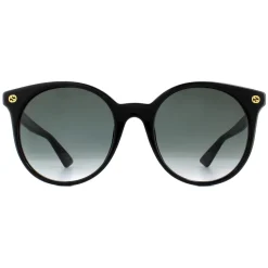 Round Black Grey Gradient Sunglasses