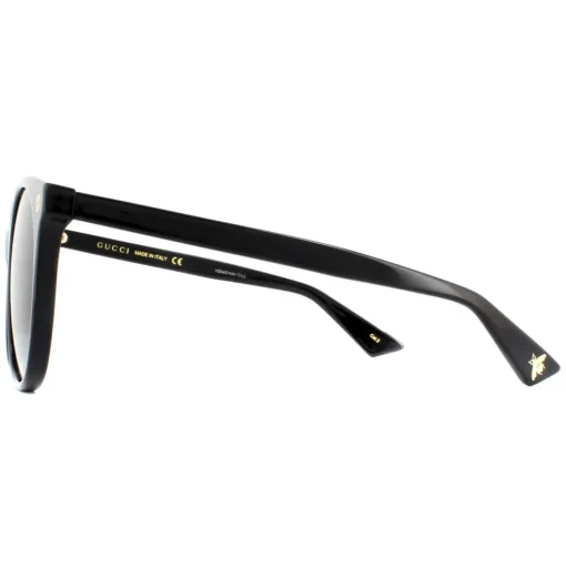 Round Black Grey Gradient Sunglasses