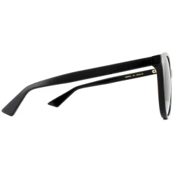 Round Black Grey Gradient Sunglasses