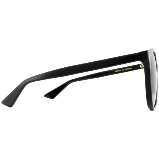 Round Black Grey Gradient Sunglasses