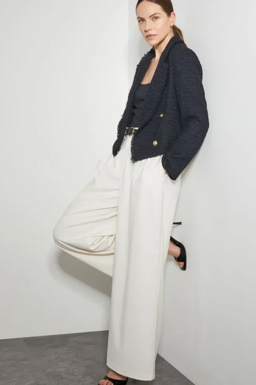 Rubi Crop Tweed Blazer