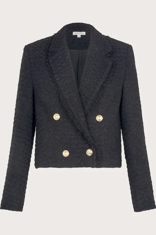 Rubi Crop Tweed Blazer